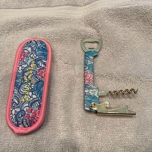 Lilly Pulitzer wine bottle opener